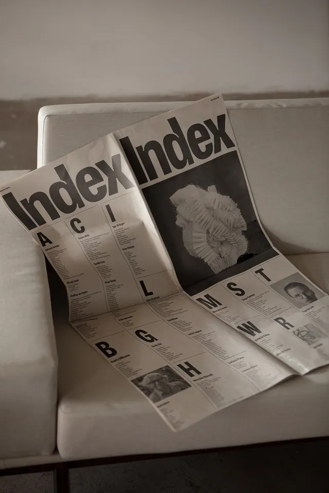 Index Gallery Bold Design Identity, graphic, bold, vibrant