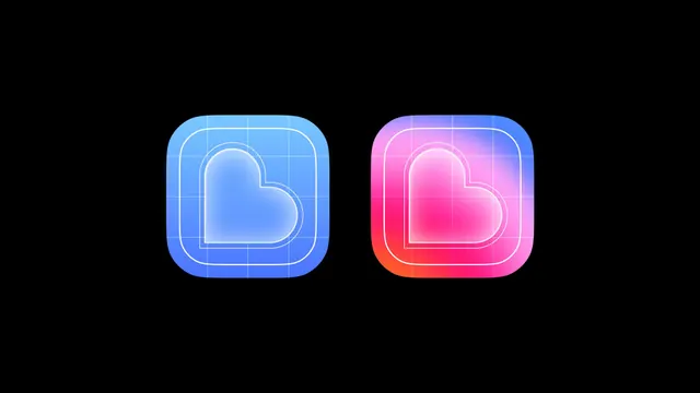 Lovable TestFlight Icons, geometric, minimal, dark
