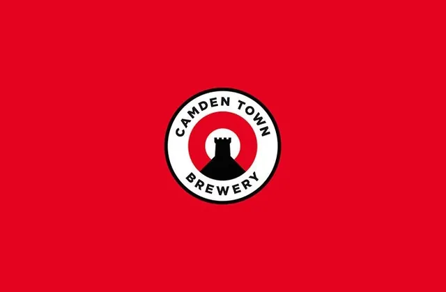 Camden Town Brewery roundel logo, minimal, graphic, vibrant