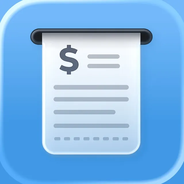 Invoice Maker & Estimates App, minimal, monochrome