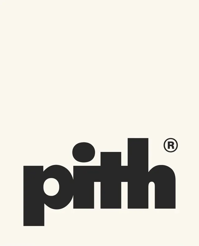 Pottth logo wordmark, minimal, geometric, light