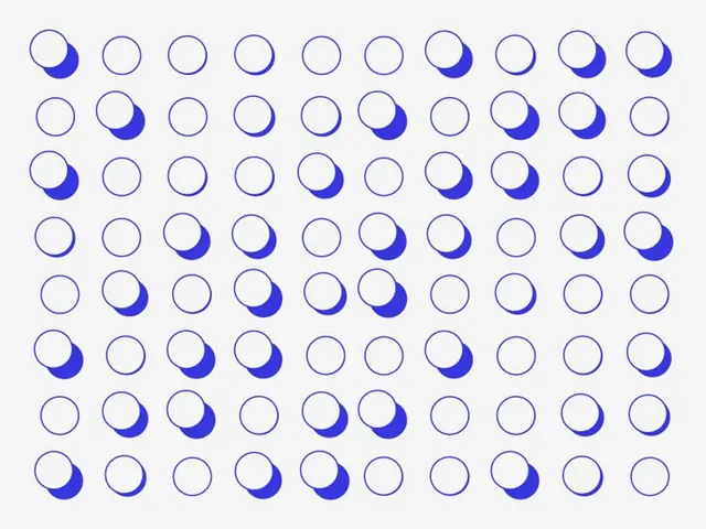 Geometric abstract data viz, geometric, abstract, light