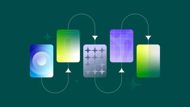 Abstract gradient-heavy data viz, abstract, gradient-heavy, gradient
