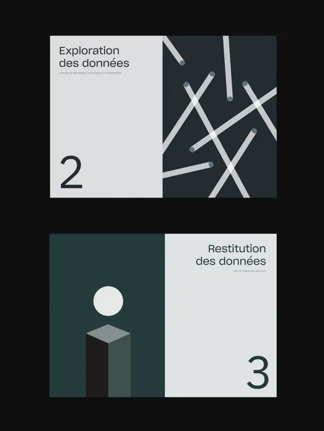 Minimal geometric data viz, minimal, geometric, light