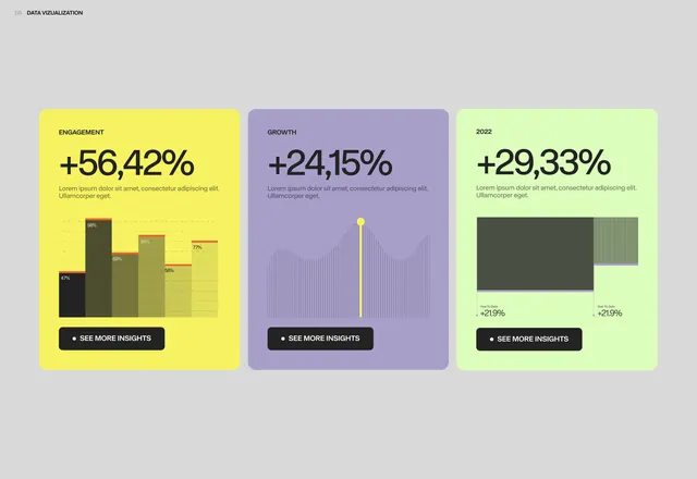 Data-dense minimal infographic, data-dense, minimal, neon