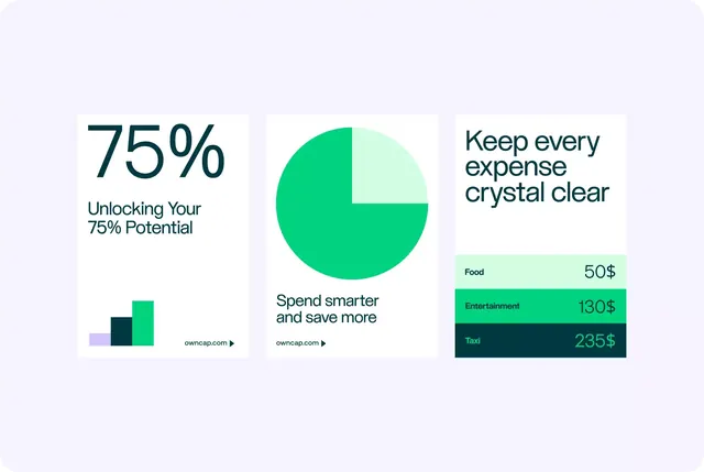 Minimal data-dense infographic, minimal, data-dense, cool