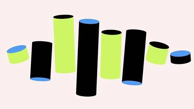 Minimal abstract infographic, minimal, abstract, dark