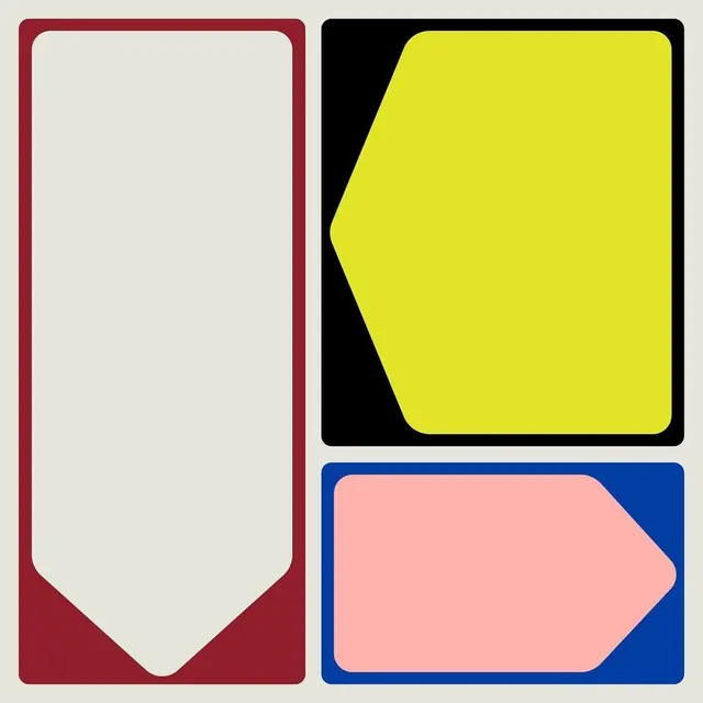 Geometric flat infographic, geometric, flat, dark