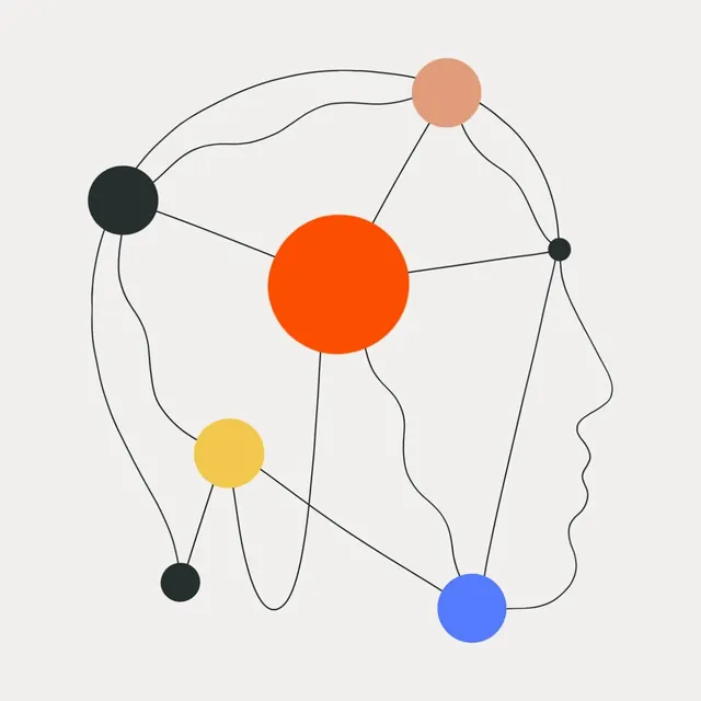 Abstract minimal data viz, abstract, minimal, warm