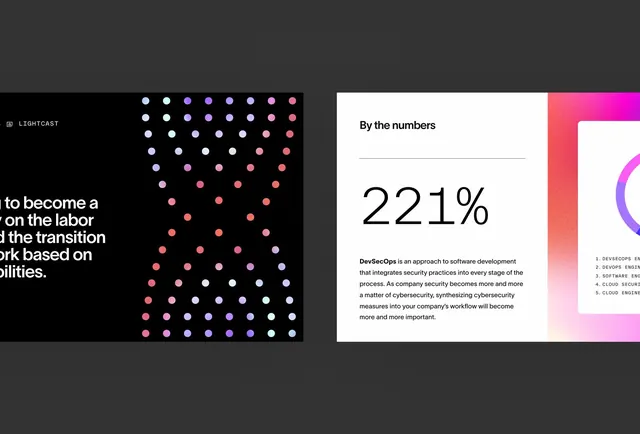Minimal gradient-heavy data viz, minimal, gradient-heavy, dark