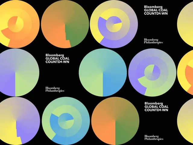 Gradient-heavy data-dense data viz, gradient-heavy, data-dense, warm