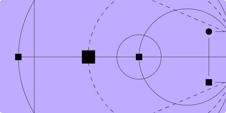 Abstract geometric data viz, abstract, geometric, dark