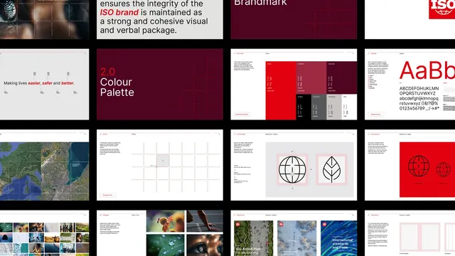Corporate-clean geometric identity system, corporate-clean, geometric, dark