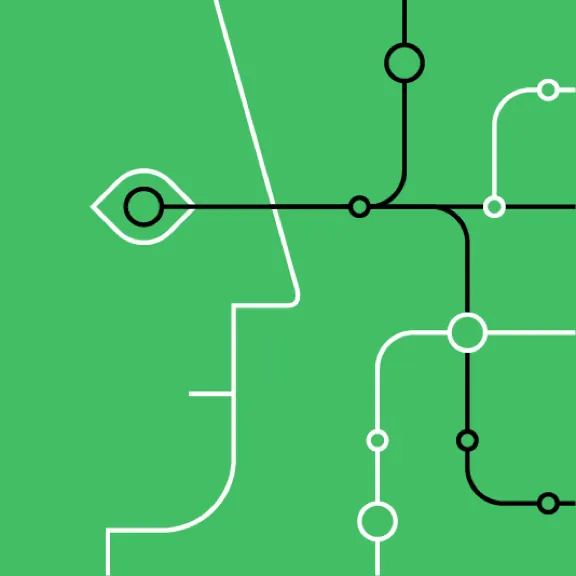 Minimal line-art data viz, minimal, line-art, cool