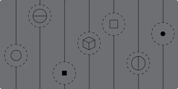 Minimal technical data viz, minimal, technical, monochrome
