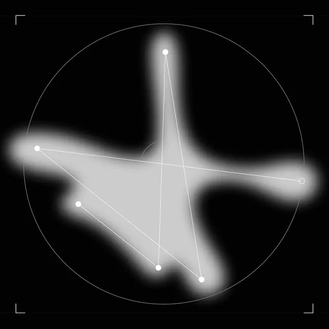 Abstract minimal data viz, abstract, minimal, dark