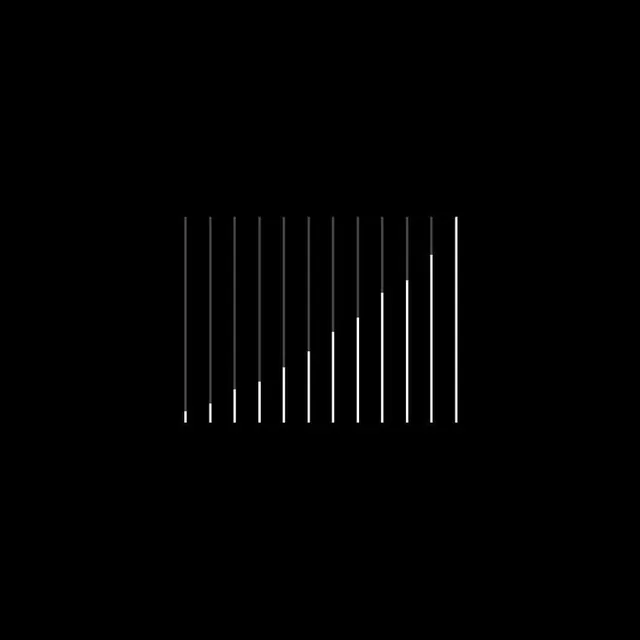 Minimal abstract data viz, minimal, abstract, dark