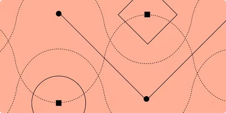 Minimal abstract data viz, minimal, abstract, dark