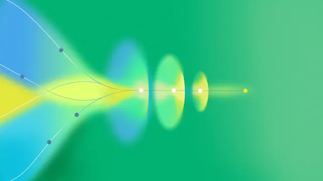 Abstract gradient-heavy data viz, abstract, gradient-heavy, cool
