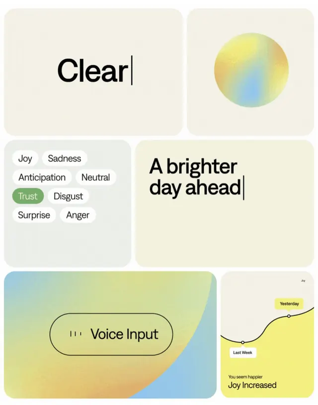 Minimal gradient-heavy data viz, minimal, gradient-heavy, cool