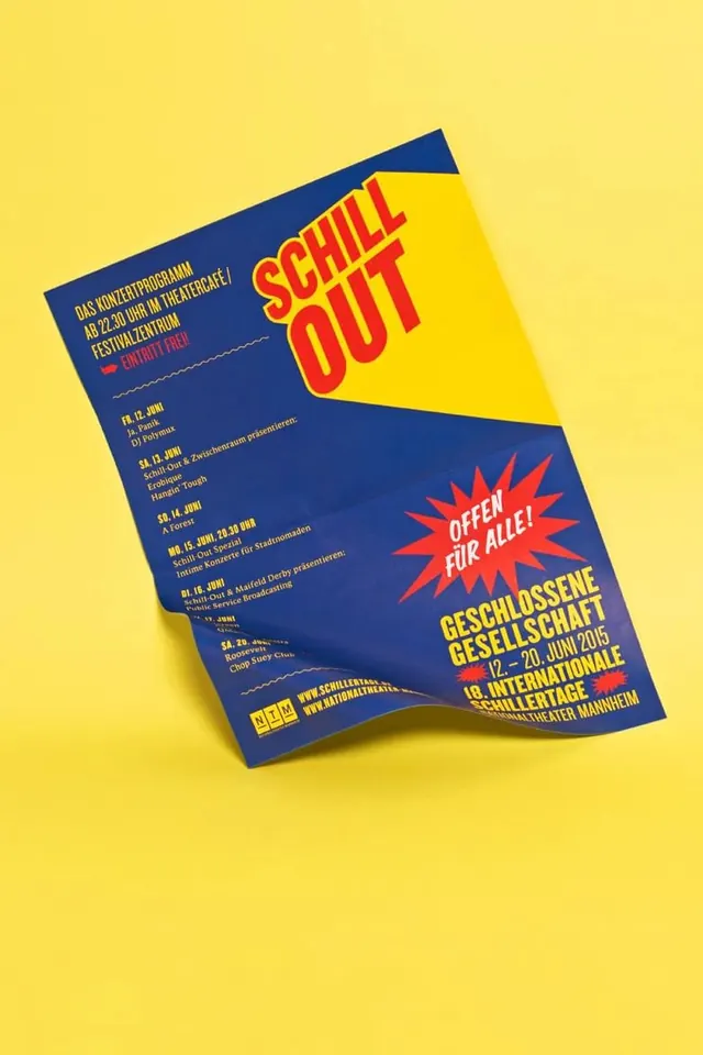Yellow Promotional Flyer