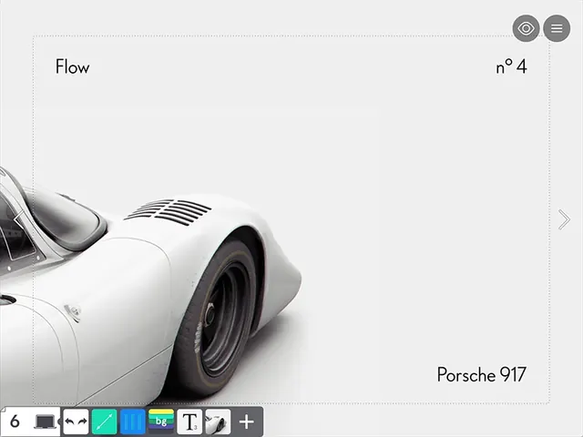 Porsche 917 Editorial Layout
