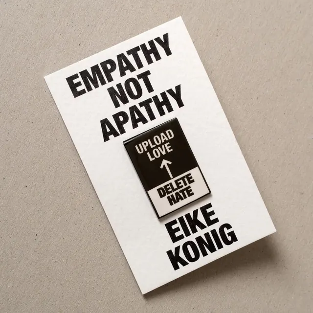 Empathy Not Apathy Poster