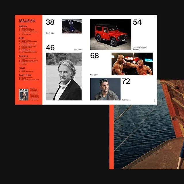 Editorial brutalist editorial spread, editorial, brutalist, dark