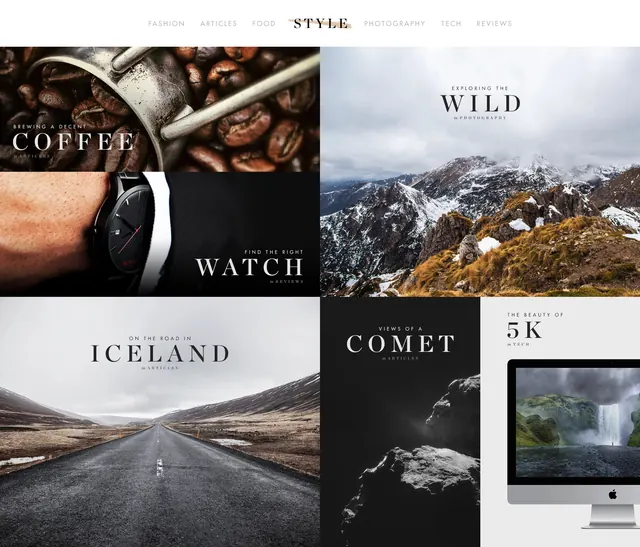 Editorial Layout Grid