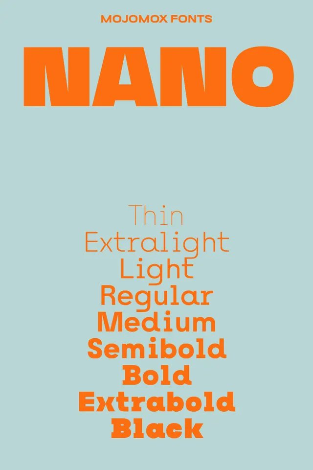Geometric minimal type specimen, geometric, minimal, neon