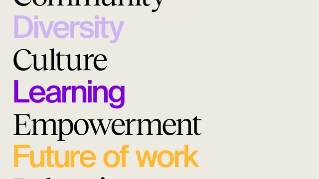 Minimal editorial type specimen, minimal, editorial, dark