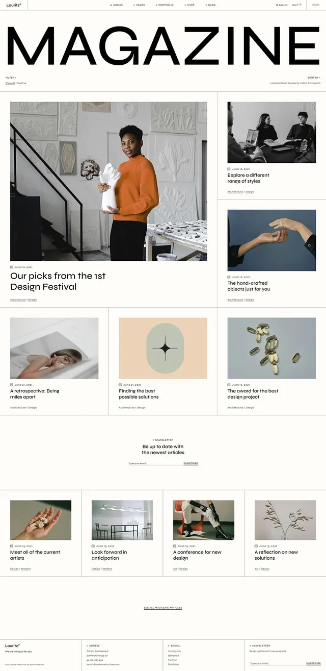 Minimal editorial editorial spread, minimal, editorial, light