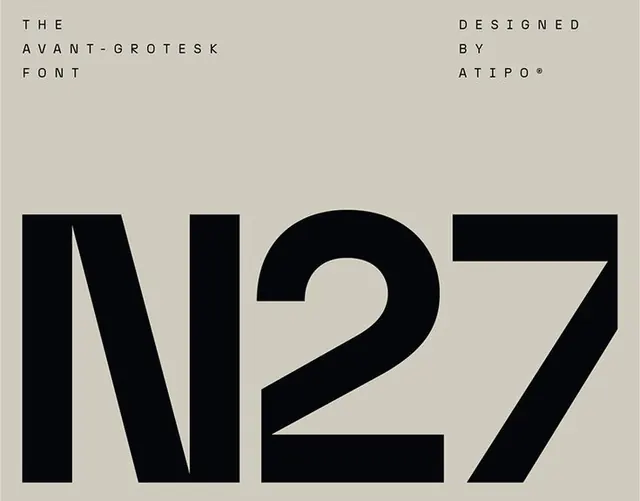 Minimal geometric type specimen, minimal, geometric, light