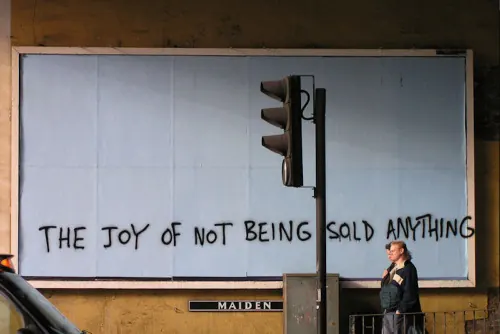 Street Billboard Advertisement