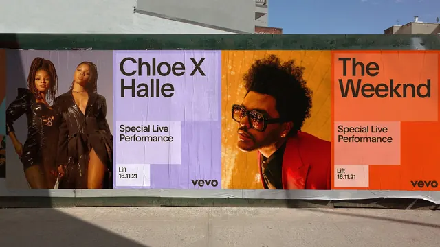 Vevo Artist Performance Banners