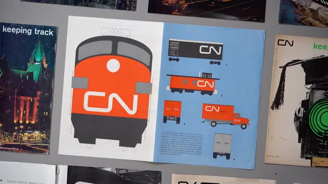 CN railway transportation system design guide, minimal, swiss, cool