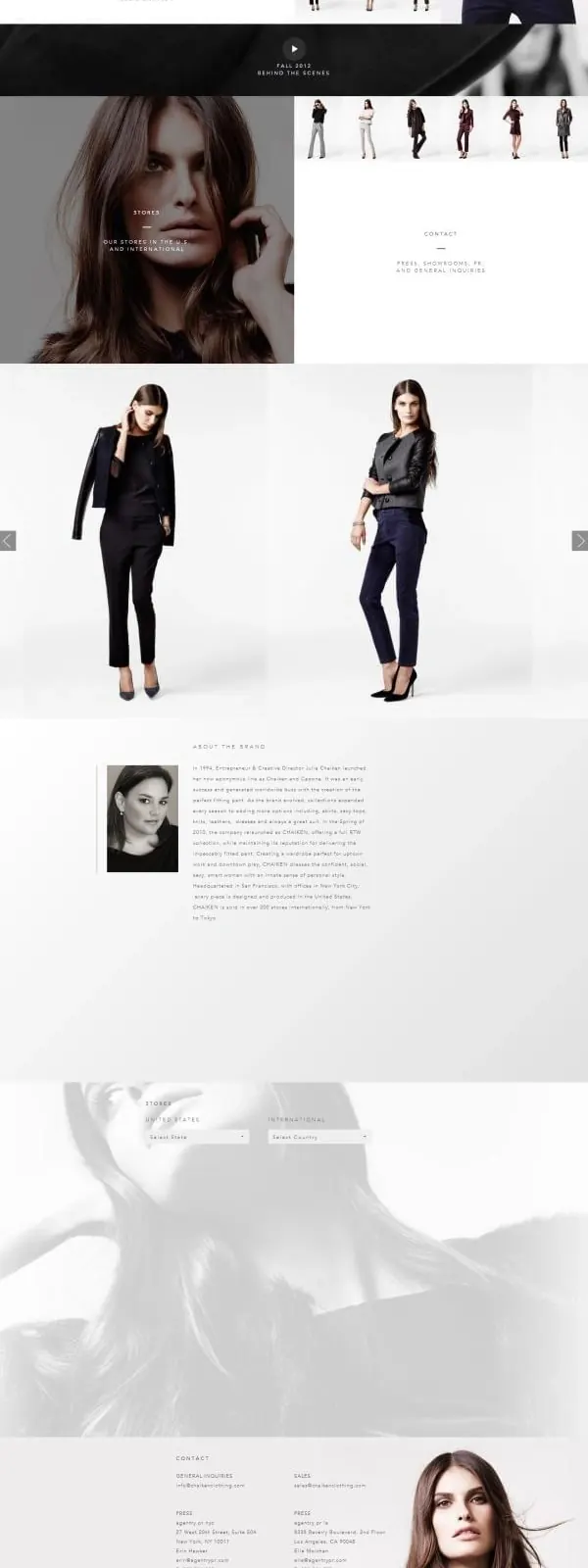 Minimalist Editorial Portfolio Layout