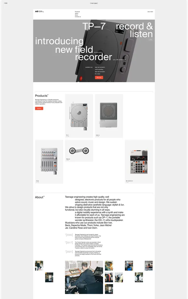 Minimal technical editorial spread, minimal, technical, light