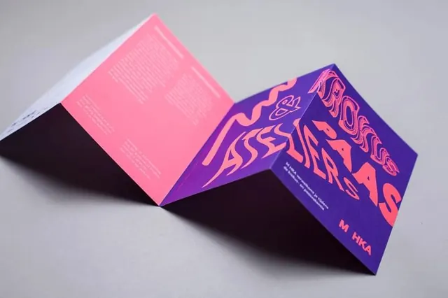 Geometric Pink and Purple Packaging