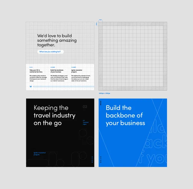 Minimal corporate-clean type specimen, minimal, corporate-clean, cool