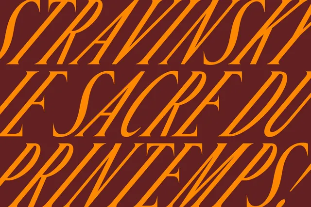 San Francisco Symphony brand identity color study, editorial, bold, vibrant