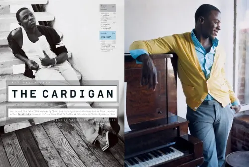 The Cardigan Editorial Layout