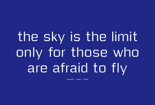 Space Nation motivational quote on deep blue background, minimal, swiss, dark