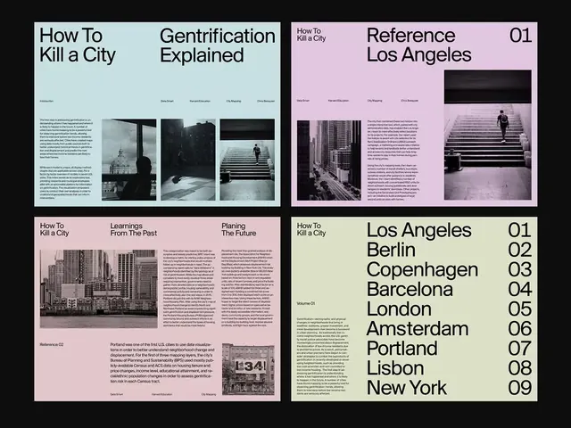 Editorial minimal editorial spread, editorial, minimal, dark