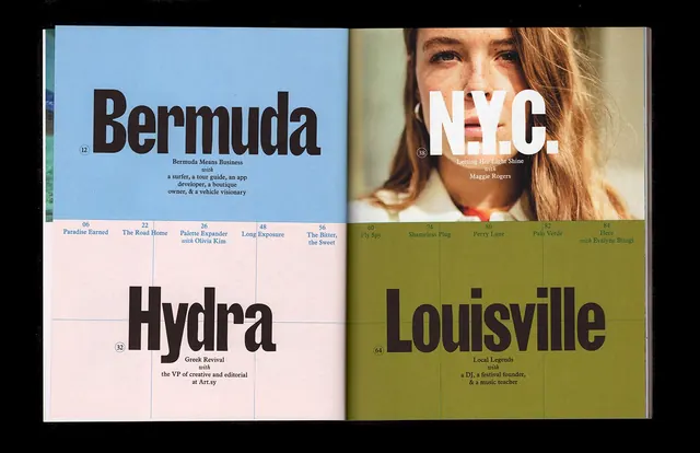 Minimal editorial type specimen, minimal, editorial, light