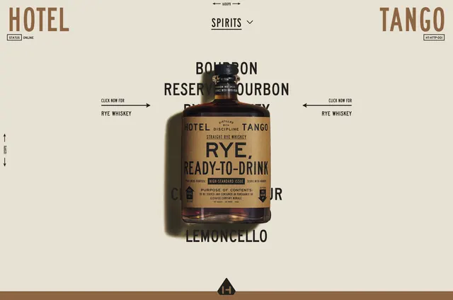 Spirit Bottle Label Layout, swiss, minimal, muted