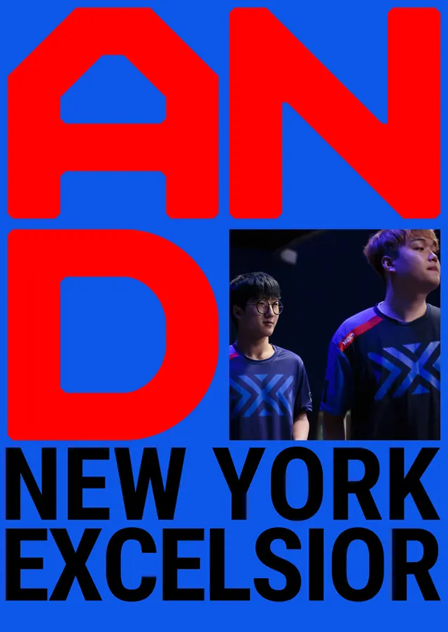 New York Excelsior Typography Poster