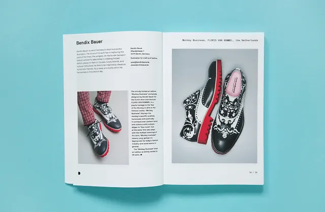 Editorial Spread - Fashion Footwear