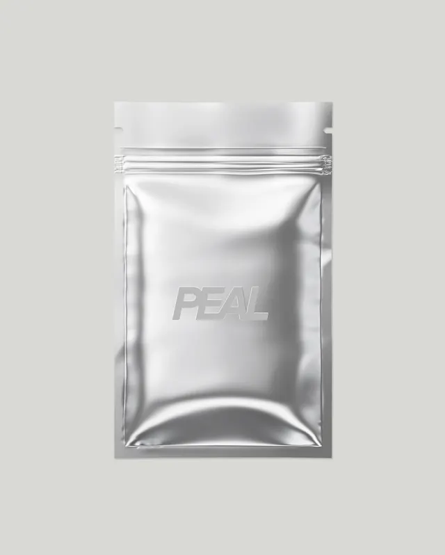 Silver Mylar Pouch Packaging