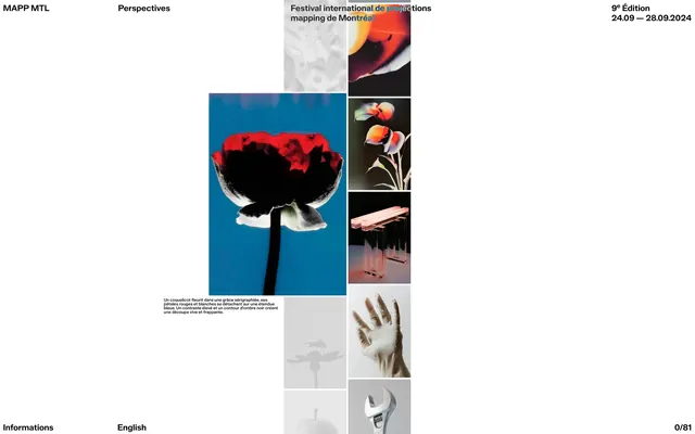 Floral Editorial Layout